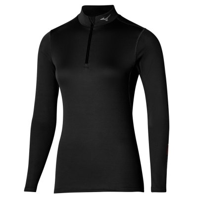 Manga Larga Mizuno Midweight H/Z Mujer Negros - Chile M148ONKZHC